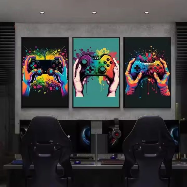 Shadow Gaming Wall Art